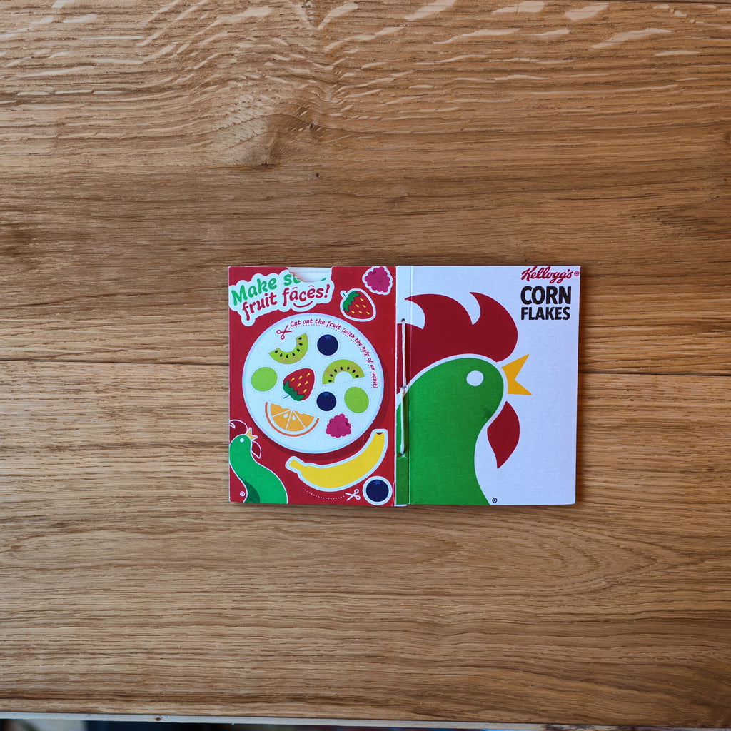Unique Upcycled Fun-Size Cereal Box Notebook