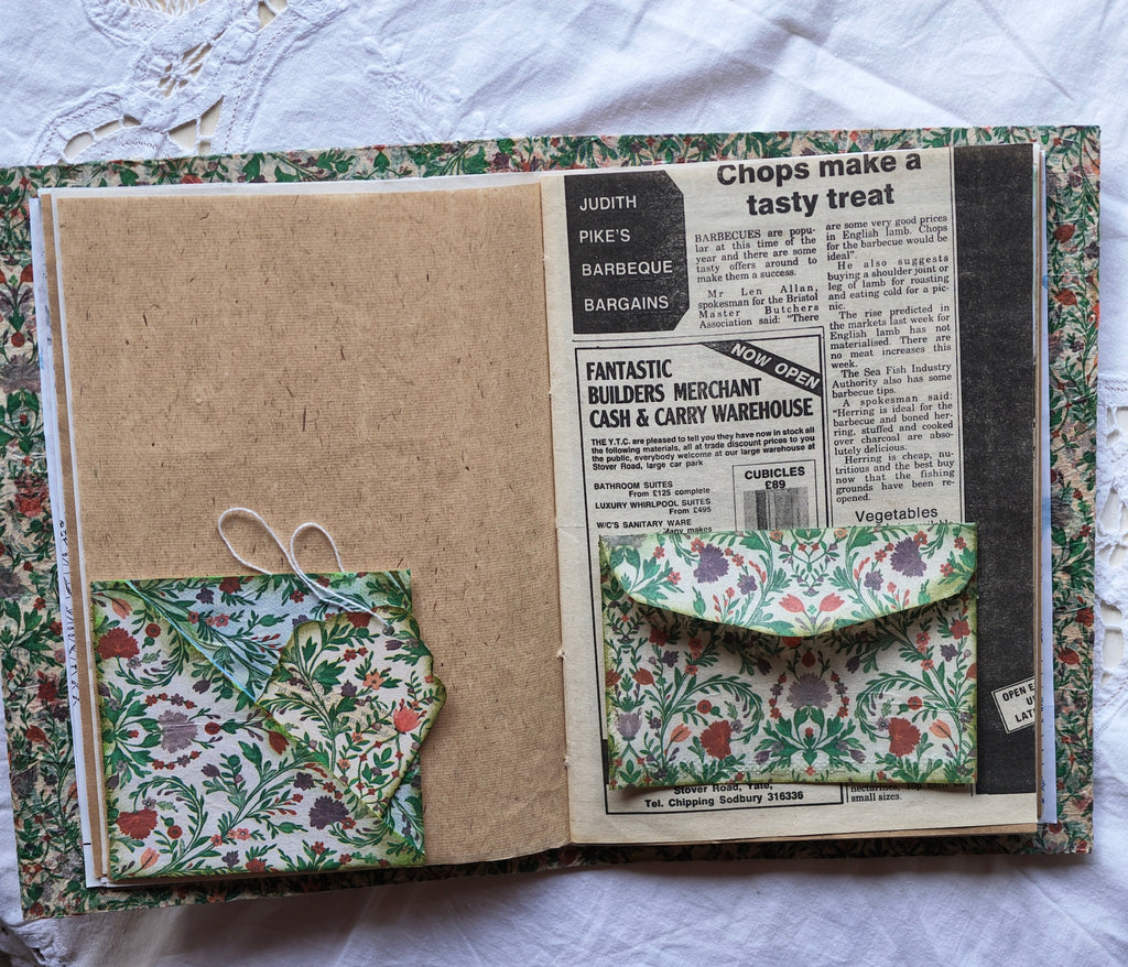 Unique Handmade A5 Junk Journal