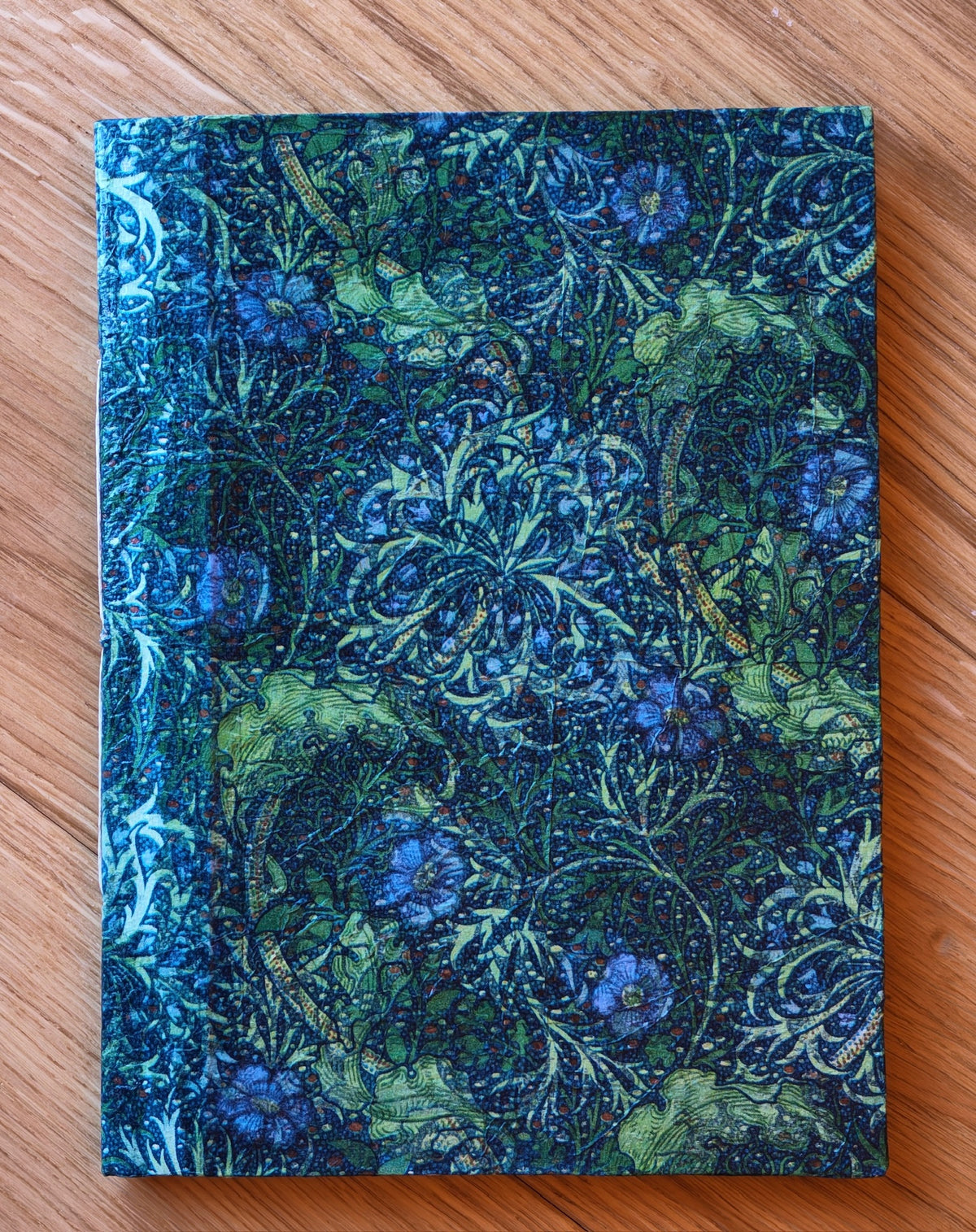 Unique Handmade A5 Green Junk Journal
