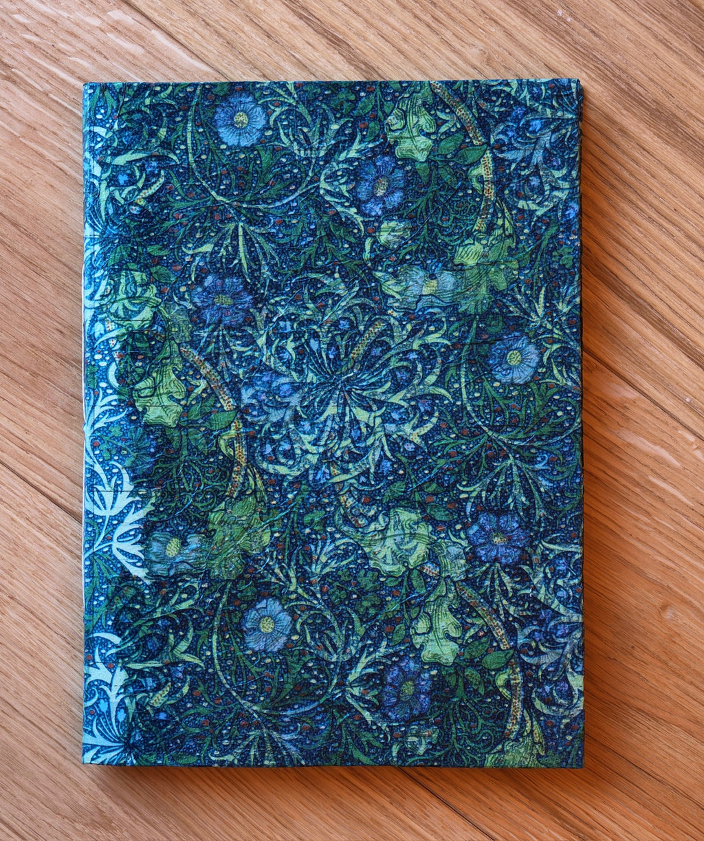 Unique Handmade A5 Green Junk Journal