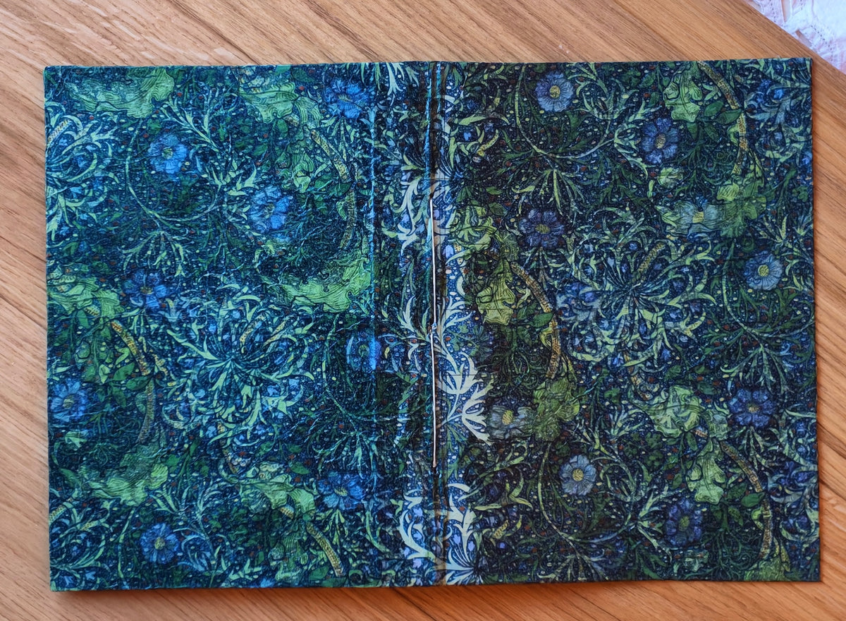 Unique Handmade A5 Green Junk Journal