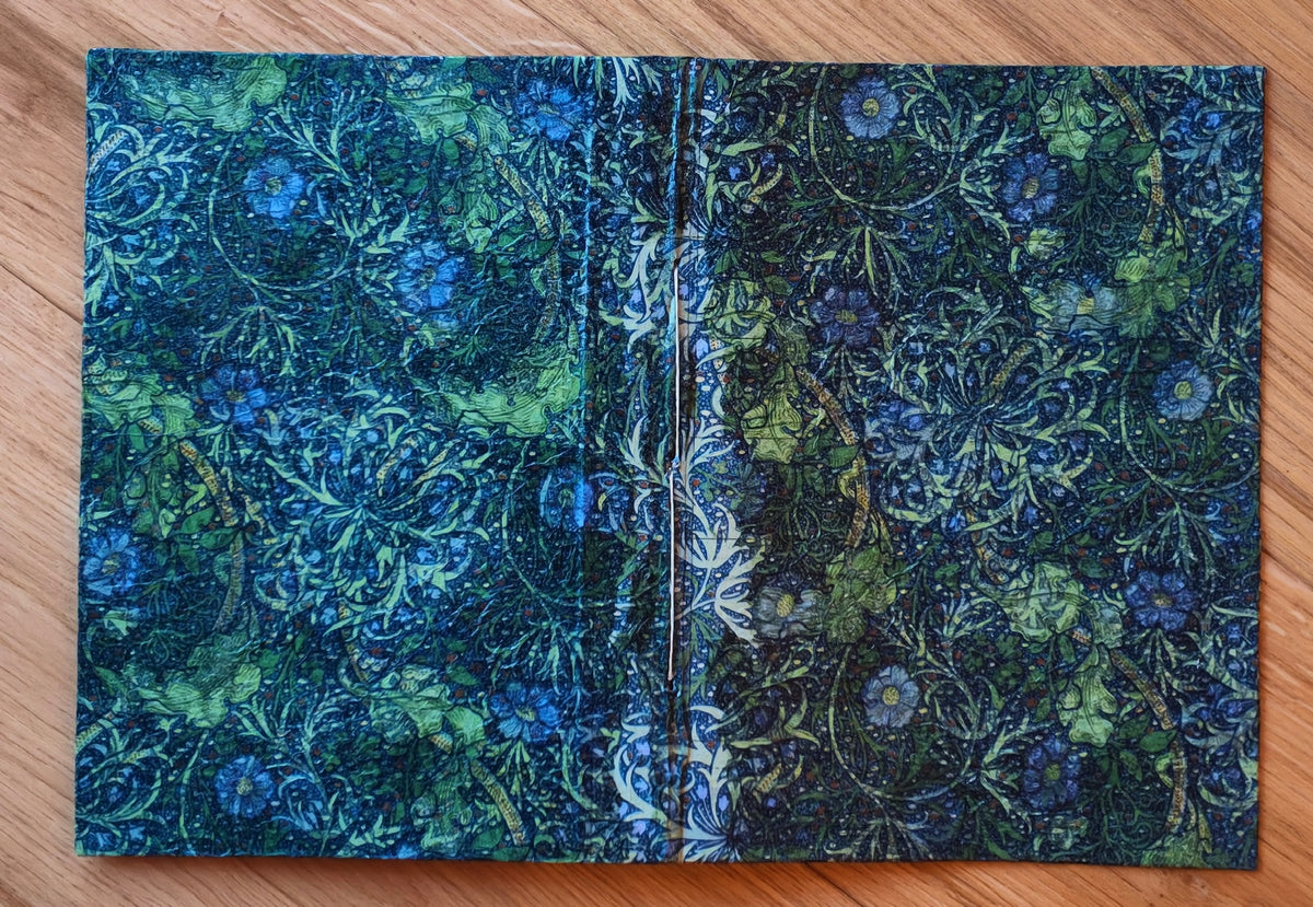 Unique Handmade A5 Green Junk Journal
