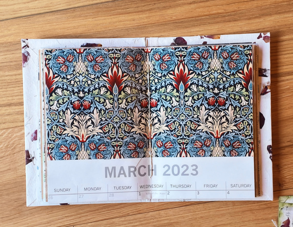 Unique Handmade A5 Junk Journal